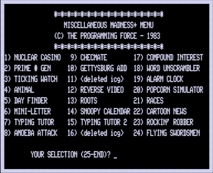 Screen shot